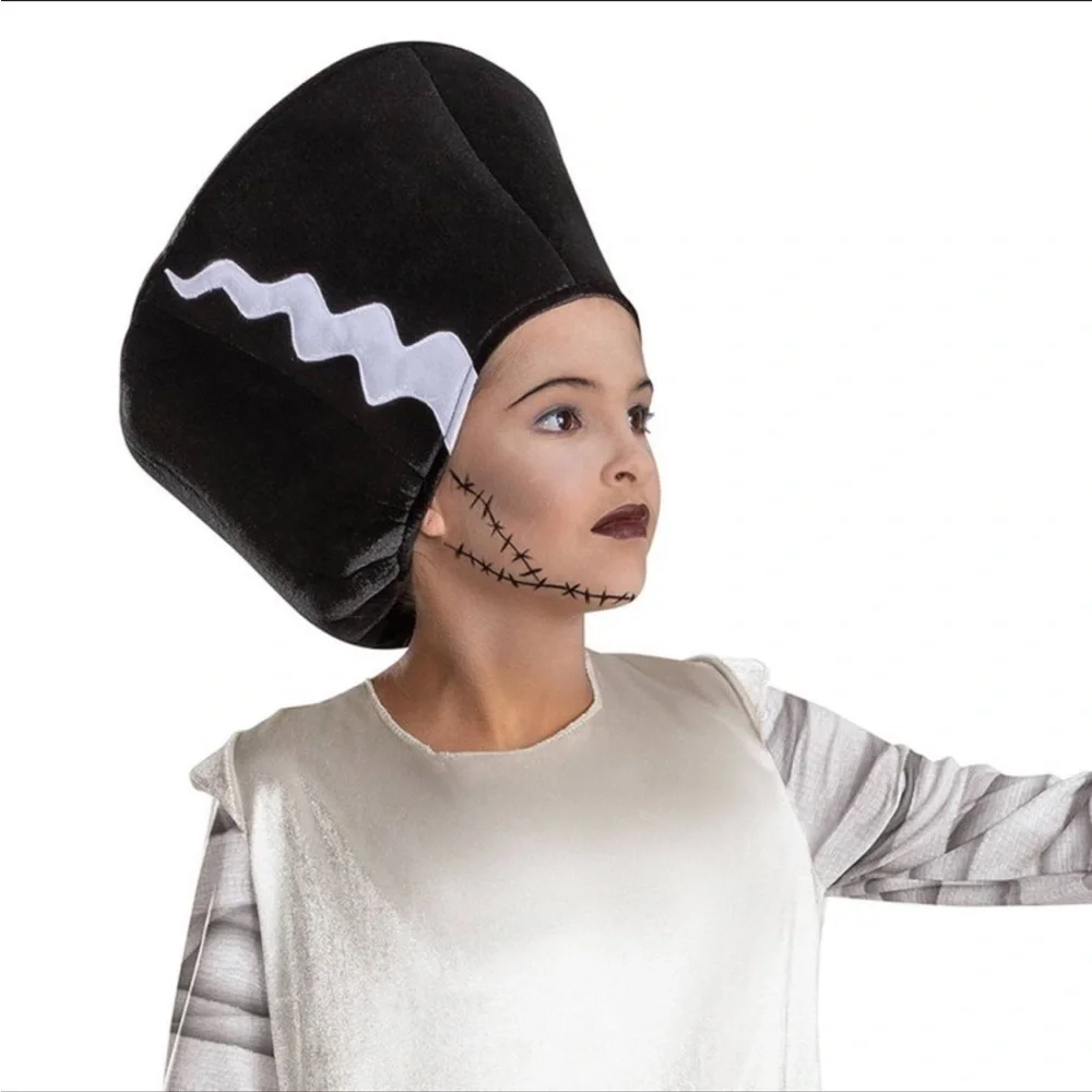 Bride of Frankenstein Child Costume Sz small 4/6x - Picture 4 of 9